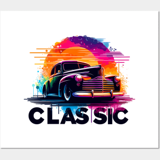 Classic Car Posters and Art